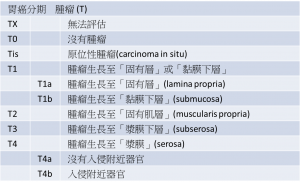 胃癌分期